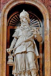 melchizedek statue